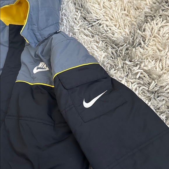 Nike Jacket Black Gray Yellow - Picture 5 of 11